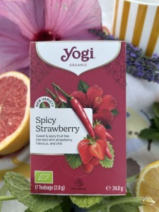 HERBATA YOGI TEA SPICY STRAWBERRY